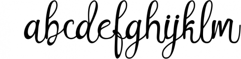 Lovely Couple - Romantic Script With Heart Font LOWERCASE