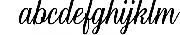 Lovely Floristha - a lovely stylish calligraphy Font LOWERCASE