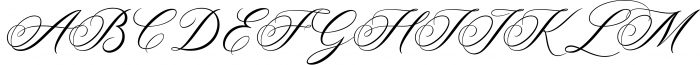 Lovely Font Bundle | CALLIGRAPHY & MONOGRAM 5 Font UPPERCASE