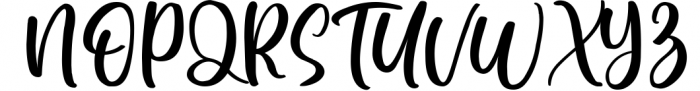 Lovely Jasmine - Modern Calligraphy Font UPPERCASE