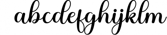 Lovely Nathalie Script Font DUO 2 Font LOWERCASE