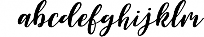 Lovely Script DUO Font LOWERCASE