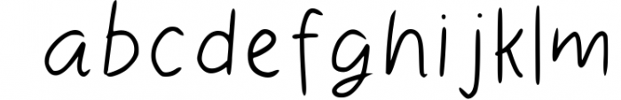 Lovely Simi Font LOWERCASE