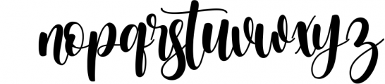 Lovely Valentina 1 Font LOWERCASE