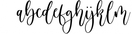 Lovely Wedding Font Collection 2 Font LOWERCASE