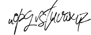 Loving Celine Signature SVG Font Trio - Modern Brush Fonts 1 Font LOWERCASE