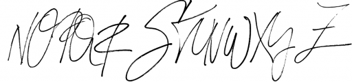 Loving Celine Signature SVG Font Trio - Modern Brush Fonts Font UPPERCASE
