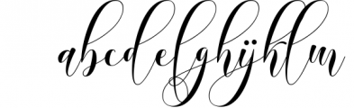 love derlina 1 Font LOWERCASE