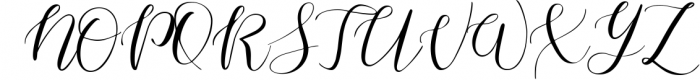 lovely Jane - Modern calligraphy font Font UPPERCASE