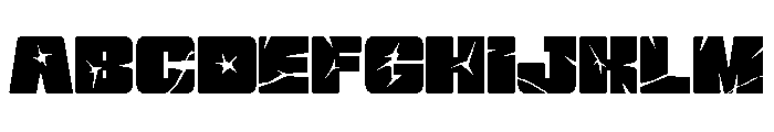 LOKISTAR Regular Font UPPERCASE