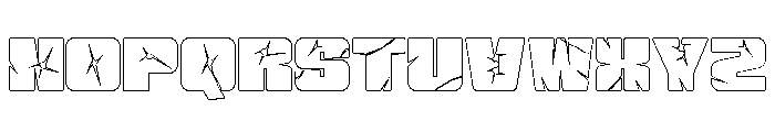 LOKISTAR Regular Font LOWERCASE