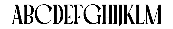 LORSEN Regular Font UPPERCASE