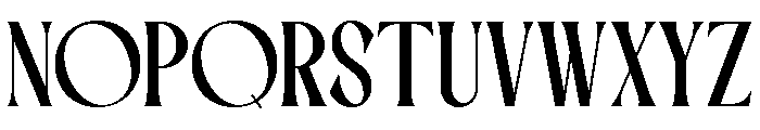 LORSEN Regular Font UPPERCASE