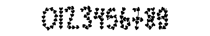 LOVE FOREVER Font OTHER CHARS