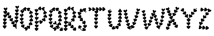 LOVE FOREVER Font UPPERCASE