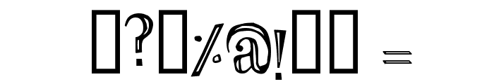 LOlivier Irregular Font OTHER CHARS