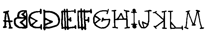 Lobo Suelto Cordero Ata Regular Font UPPERCASE