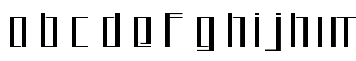 Lode Font LOWERCASE