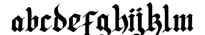 Lodeh Font LOWERCASE