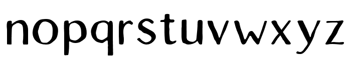 LofiCottageFree-Regular Font LOWERCASE