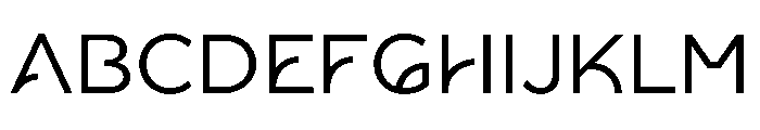 Logga Font UPPERCASE