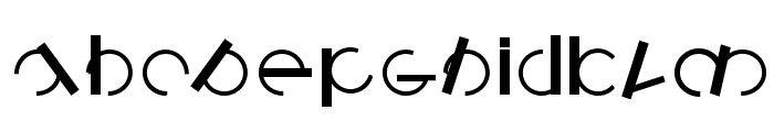 LogomatiqueBold Font LOWERCASE