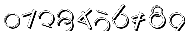 LogomatiqueShadow Font OTHER CHARS