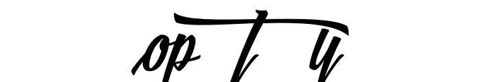 LogotypeFrenzyDemo Font LOWERCASE