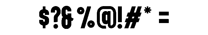 Lokanova Personal Use Font OTHER CHARS