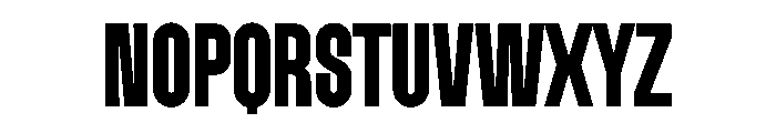 Lokanova Personal Use Font UPPERCASE