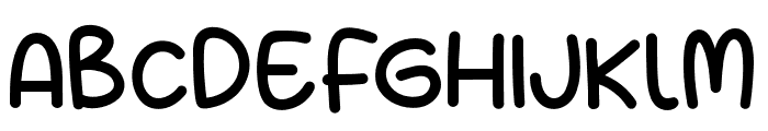 Lolicandy Font UPPERCASE