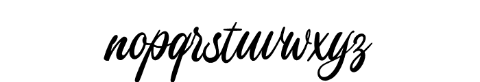 Lombardia Script PERSONAL USE Regular Font LOWERCASE