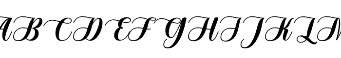 London Boutique PERSONAL USE Regular Font UPPERCASE