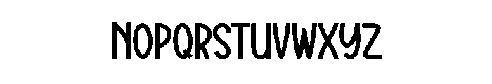 London Melody Font LOWERCASE