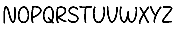 Lonely Path Font UPPERCASE