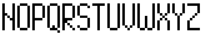 Long Pixel-7 Font UPPERCASE