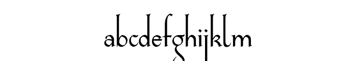 Longa Iberica DEMO Font LOWERCASE