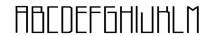 Longatta Regular Font UPPERCASE
