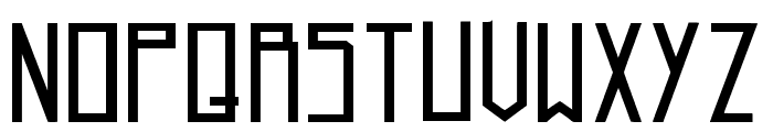 Longatta_bold Regular Font UPPERCASE