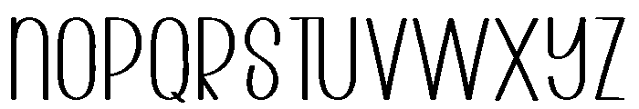Longhair1 Font UPPERCASE