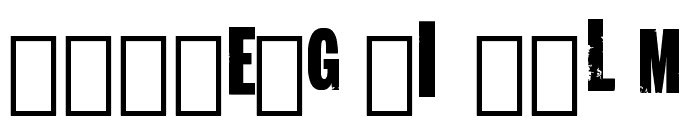 Longmire Logo Regular Font UPPERCASE