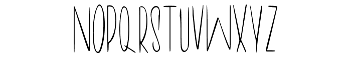 Longy Regular Font UPPERCASE