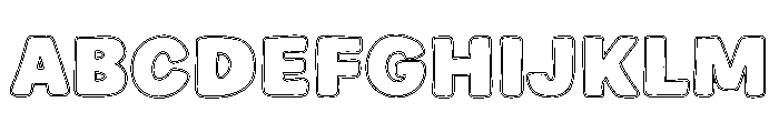 Loop Line Font UPPERCASE