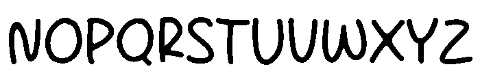 Looply Marker Font UPPERCASE