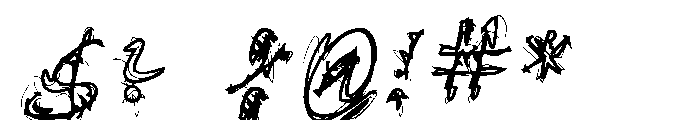 Loose Ends Font OTHER CHARS