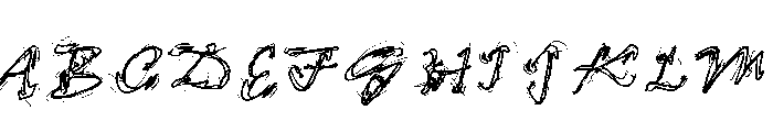 Loose Ends Font UPPERCASE