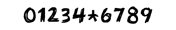 Loppemarked 3 DEMO Regular Font OTHER CHARS