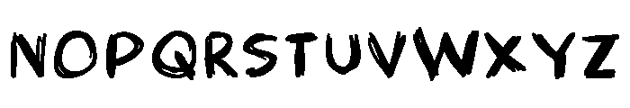 Loppemarked 3 DEMO Regular Font UPPERCASE