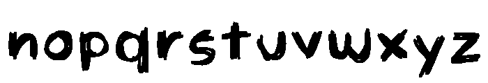 Loppemarked 3 DEMO Regular Font LOWERCASE