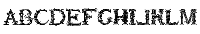 Lord British Font UPPERCASE